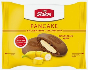 Панкейк Slakon оладьи с банановым вкусом, 500 г