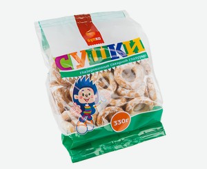Сушки Булко Малютка глазированные, 330 г