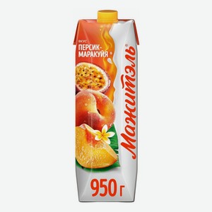 Напиток сывороточный  Мажитэль Персик-Маракуйя, 0.05%, 950 мл