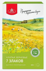 Хлопья мультизлаковые Агро-Альянс 7 злаков, 400г