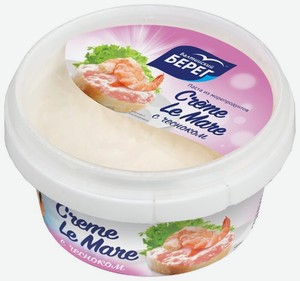 Паста из морепродуктов Балтийский берег Creme Le Mare с чесноком, 150 г