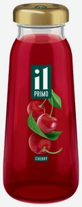 Нектар IL PRIMO Вишня, 0.2 л, стеклянная бутылка (Сады Придонья) (8 шт.)