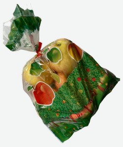 Яблоки в пакете, весовые