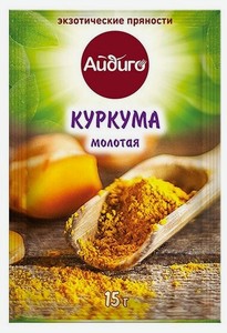 Куркума Айдиго молотая, 15 г