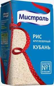 Рис Мистраль Кубань круглозерный, 900 г