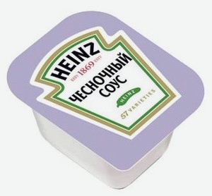 Соус Heinz Чесночный, 25 мл