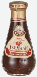 Соус ткемали Кинто классический, 300 г, стеклянная бутылка