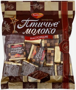 Конфеты Рот Фронт Птичье молоко 225 г