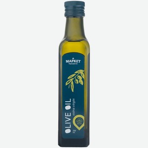 Масло оливковое Маркет Перекресток Extra Virgin, 0.25 л