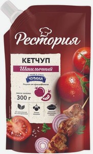 Кетчуп Рестория Шашлычный, 300 г, дой-пак