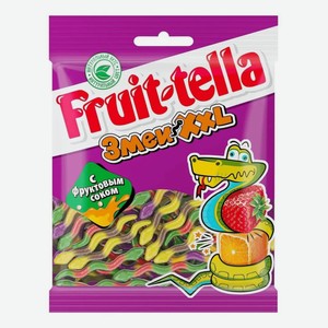 Мармелад жевательный Fruittella Змеи XXL, 70 г