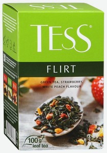 Чай зеленый Tess Flirt листовой, 100 г