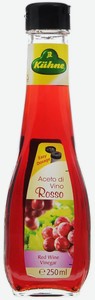 Уксус Kuhne Aceto di vino rosso из красного вина 6%, 250 мл