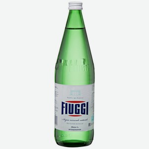 Вода минеральная Fiuggi негазированная, 1 л, стеклянная бутылка