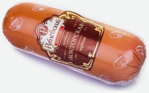 Колбаса вареная Рублевский Докторская, 560 г, вакуумная упаковка