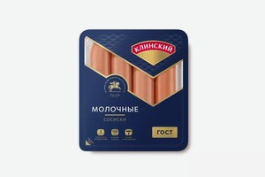 Сосиски Клинский Молочные 410 г