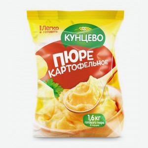 Пюре картофельное Кунцево быстрого приготовления, 240 г