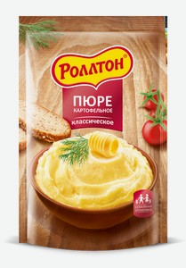 Картофельное пюре быстрого приготовления Роллтон Готовить легко, 240 г