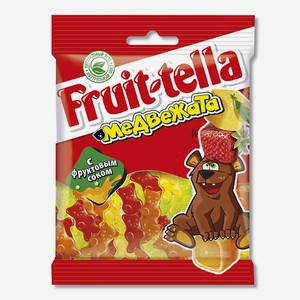 Жевательный мармелад Fruit-tella Медвежата, 70 г