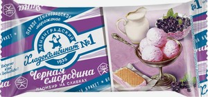 Мороженое Хладокомбинат №1 Черная смородина пломбир, брикет, 180 г