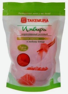 Имбирь Takemura маринованный розовый 300 г