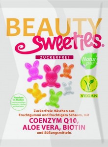 Мармелад Beauty Sweeties Зайчики, фруктовый, без сахара, 125 г 
