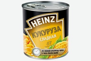 Кукуруза Heinz сладкая консервированная, 340 г