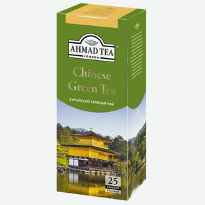 Чай Ahmad tea Китайский зеленый, 25 шт