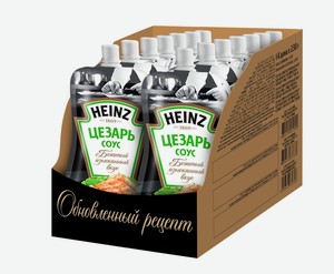 Соус Heinz Цезарь, 14 шт по 230 г