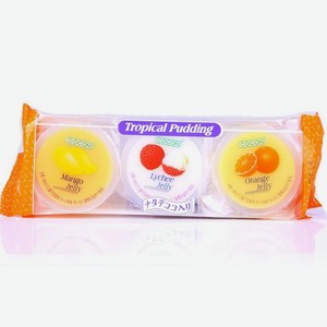 Пудинг Cocon Ассорти с кусочками фруктов, 240 г