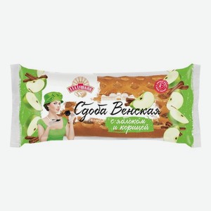 Сдоба Аладушкин Венская с яблоком и корицей, 200 г