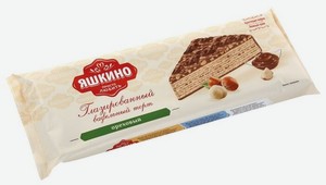 Торт Яшкино Ореховый глазированный, 250 г