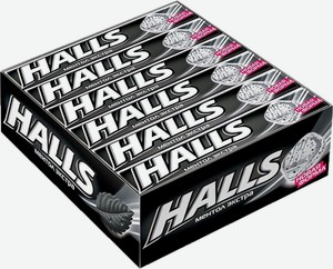 Леденцы Halls Ментол экстра 12 шт по 25 г
