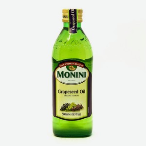 Масло Monini grapeseed oil из виноградных косточек, 500 мл