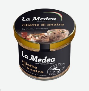 Риллет La Medea из утки, 85 г