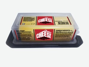 Сыр полутвердый Cheese Box Чеддер, 50%, 240 г
