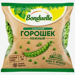 Горошек замороженный Bonduelle зеленый, 400 г