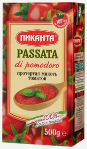 Томаты протертые Пиканта мякоть, 500 г, тетрапак