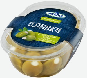 Оливки Meggle Антипасти со сливочным сыром, 210 г