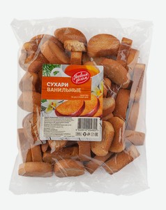 Сухари Первым Делом ванильные, 250 г