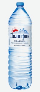 Вода минеральная Пилигрим Талая негазированная, 6 шт. по 1.5 л, пластиковая бутылка