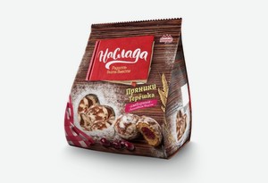Пряники Наслада Терешка Имбирные с вишней, 380 г