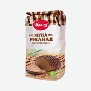 Мука Увелка ржаная хлебопекарная, первый сорт, 1.9 кг