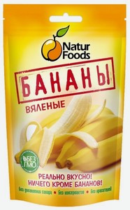 Бананы сушеные Naturfoods, 100 г