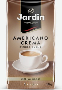 Кофе молотый Jardin Americano Crema, 250 г