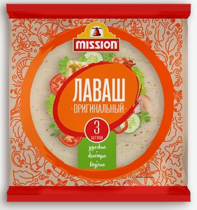Лаваш Mission Оригинальный пшеничный 270 г