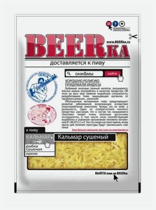 Кальмар сушеный Beerka, 70 г