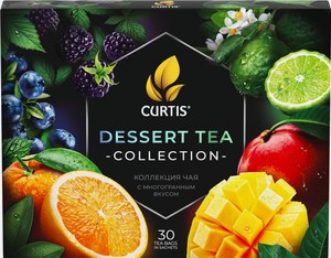 Чай ассорти Curtis 'Dessert Tea Collection' 30 пакетиков