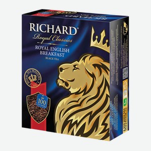 Чай черный Richard Royal English Breakfast 100 пакетиков 200 г