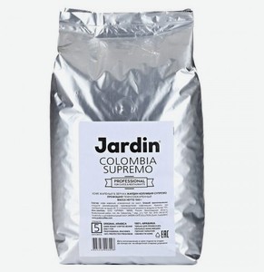 Кофе в зернах Jardin Colombia Supremo, 1 кг